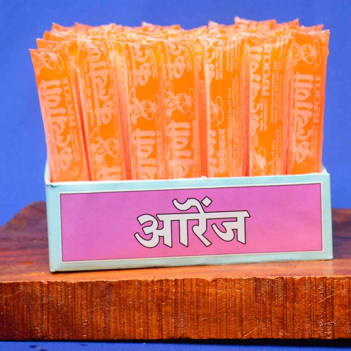 ORANGE ICE LOLLY
